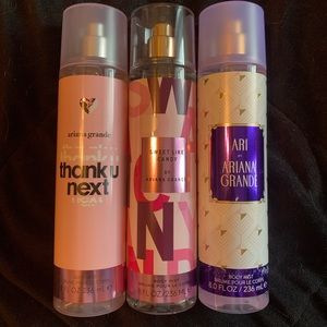 Ariana grande body mists bundle